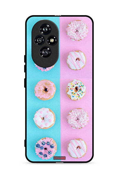 Tolwak غطاء حماية لهاتف Honor 200 5G بنقشة دوناتس هيذر