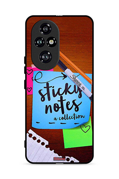 Tolwak غطاء حماية لهاتف Honor 200 Pro 5G مع ملاحظات لاصقة