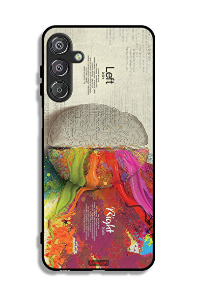 Tolwak غطاء حماية لهاتف Samsung Galaxy A16 بتصميم تجريدي لعلم الدماغ