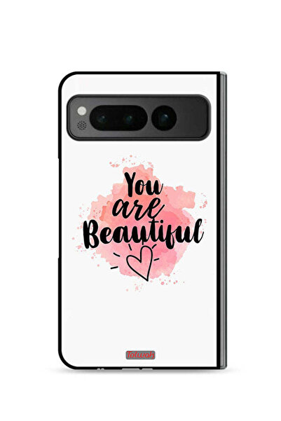 Tolwak غطاء حماية لجهاز Google Pixel Fold 5G - أنت جميلة