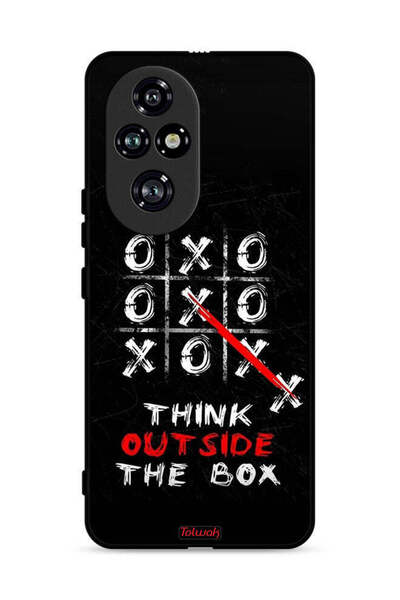 Tolwak غطاء حماية لهاتف Honor 200 Pro 5G - فكر خارج الصندوق