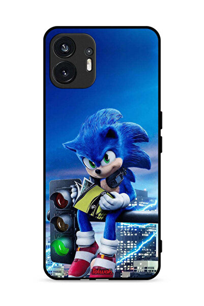 Tolwak Nothing Phone (2) 5G Protective Case Cover Sonic Reading