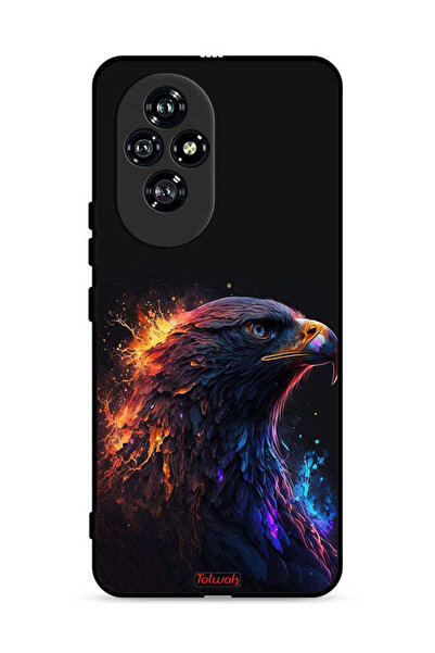 Tolwak غطاء حماية لهاتف Honor 200 5G بنقشة النسر