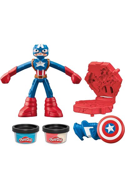 Hasbro Play-Doh Captain America Stamping Shield