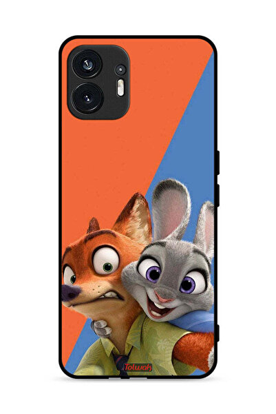 Tolwak Nothing Phone (2) 5G Protective Case Cover Best Friends