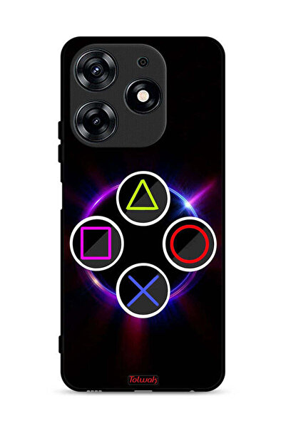 Tolwak غطاء حماية لهاتف تكنو سبارك 10 برو 4G بطبعة لعبة الحبار