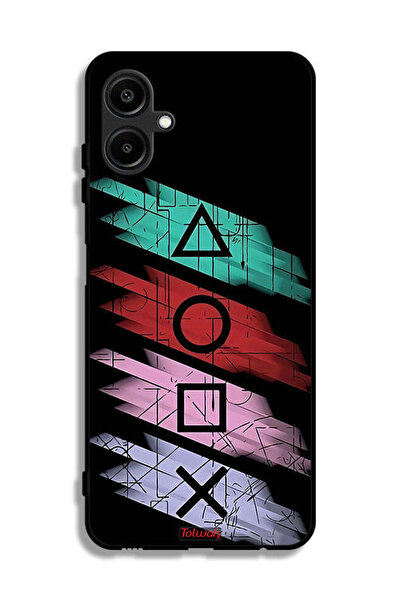 Tolwak غطاء حماية لهاتف Samsung Galaxy M06 5G بأيقونات لعبة Squid