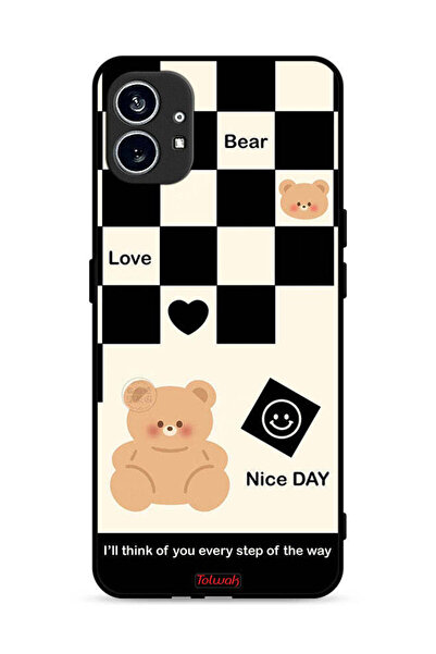 Tolwak غطاء حماية لهاتف Nothing Phone (1) 5G سأفكر فيك في كل خطوة على الطريق