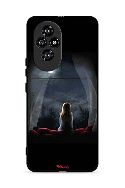 Tolwak غطاء حماية لهاتف Honor 200 5G بتصميم خيالي ليلي