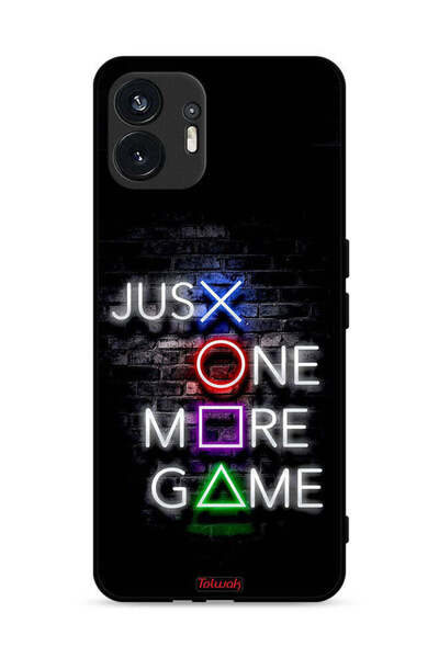 Tolwak Nothing Phone (2) 5G Protective Case Cover Just One More Game