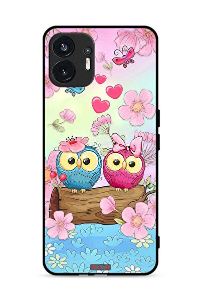 Tolwak Nothing Phone (2) 5G Protective Case Cover Cute Owls Art