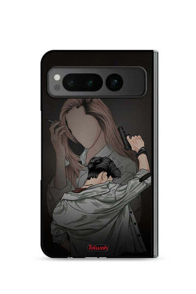 Tolwak غطاء حماية لهاتف جوجل بيكسل فولد 5G - مجموعة من زوجين