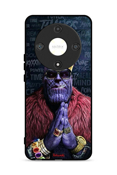 Tolwak غطاء حماية لهاتف Honor X9b 5G من Thanos Power