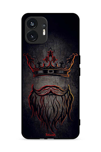 Tolwak Nothing Phone (2) 5G Protective Case Cover King Artwork