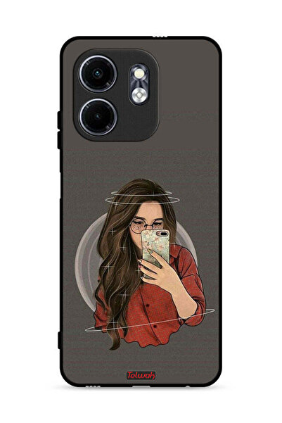 Tolwak غطاء حماية لهاتف Infinix Hot 50i 4G لالتقاط صور سيلفي