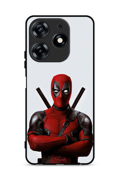 Tolwak غطاء حماية لهاتف تكنو سبارك 10 برو 4G بتصميم ديدبول