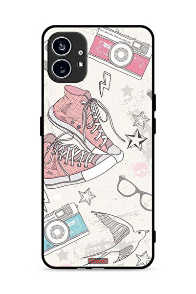 Tolwak غطاء حماية لهاتف Nothing Phone (1) 5G من القماش وأحذية وفن الكاميرا