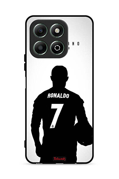 Tolwak غطاء حماية لهاتف Honor X6b 4G مع قناع كريستيانو رونالدو