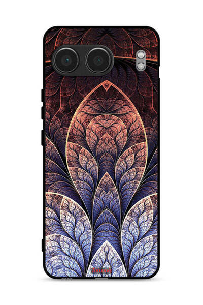 Tolwak غطاء حماية لهاتف OnePlus Nord 4 5G بتصميم زهور فركتال تجريدي