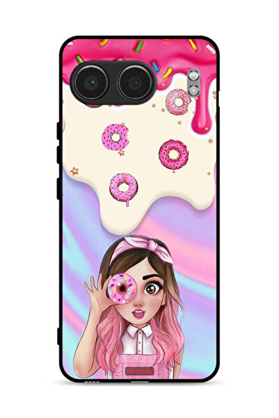 Tolwak غطاء حماية لهاتف OnePlus Nord 4 5G يحمل صورة دونات