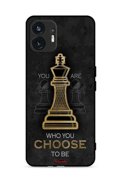 Tolwak Nothing Phone (2) 5G Protective Case Cover You Are Who You Choose To Be