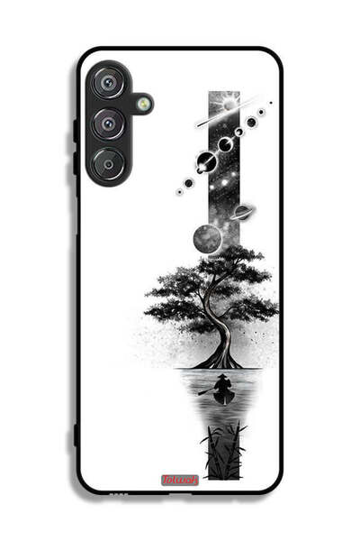 Tolwak غطاء حماية لهاتف Samsung Galaxy M16 5G بتصميم فن الأرض والفضاء