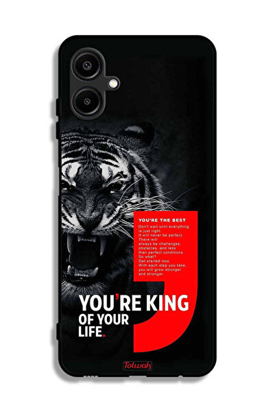 Tolwak Samsung Galaxy F06 5G Protective Case Cover You Are King Of Your Life