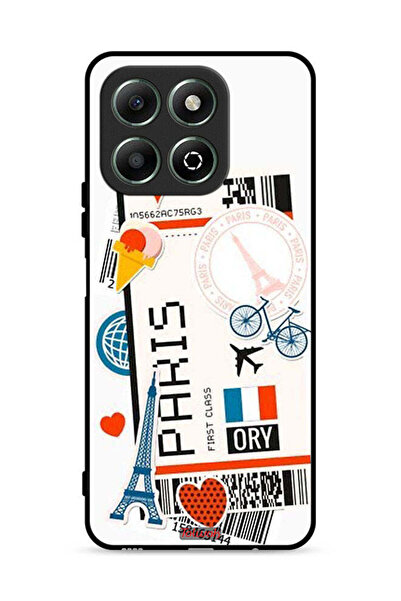 Tolwak غطاء حماية لهاتف Honor X6b 4G - ملصق باريس