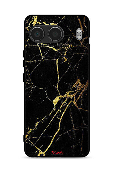 Tolwak غطاء حماية لهاتف OnePlus Nord 4 5G، رخامي متصدع