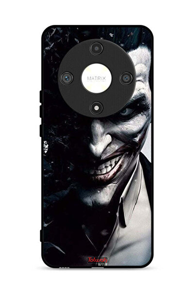 Tolwak غطاء حماية لهاتف Honor X9b 5G بتصميم نصف وجه الجوكر