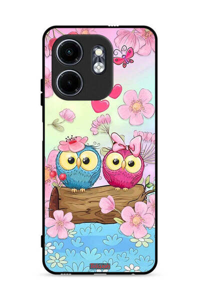 Tolwak غطاء حماية لهاتف إنفينيكس سمارت 9 4G برسومات بومة لطيفة