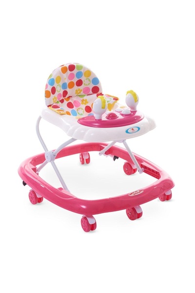 rexa مشاية أطفال مع موسيقى، تصميم قابل للتعديل والطي - مقاس 59×12×66.5 سم