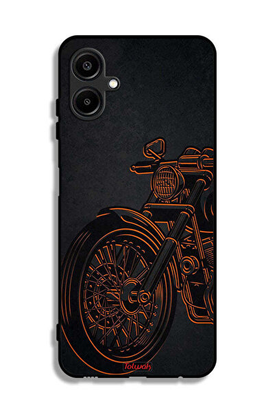 Tolwak غطاء حماية لهاتف Samsung Galaxy M06 5G بتصميم دراجة كلاسيكية