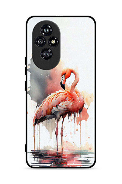 Tolwak غطاء حماية لهاتف Honor 200 5G برسومات ألوان مائية استوائية