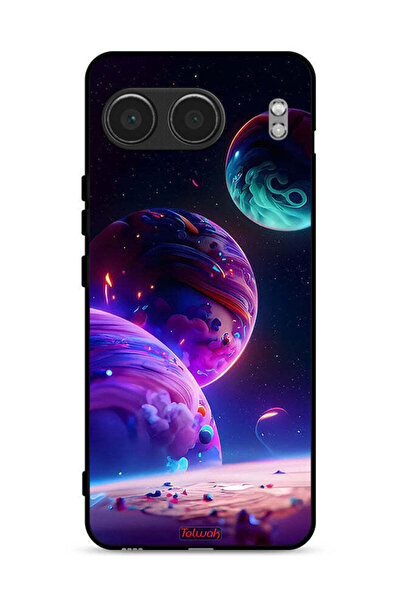 Tolwak غطاء حماية لهاتف OnePlus Nord 4 5G بنمط كوكبي