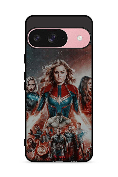 Tolwak غطاء حماية لجهاز جوجل بيكسل 9 بتصميم أفينجرز