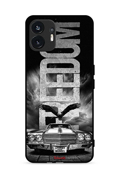 Tolwak Nothing Phone (2) 5G Protective Case Cover Freedom Art