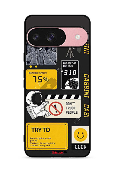 Tolwak غطاء حماية لجهاز Google Pixel 9 بتصميم رائد فضاء