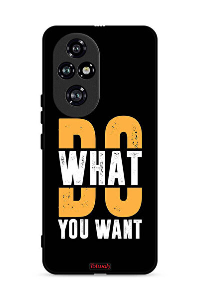 Tolwak غطاء حماية لهاتف Honor 200 Pro 5G افعل ما تريد