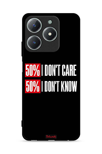 Tolwak غطاء حماية Realme C63 4G لا يهمني