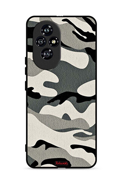 Tolwak غطاء حماية مموه لهاتف Honor 200 5G