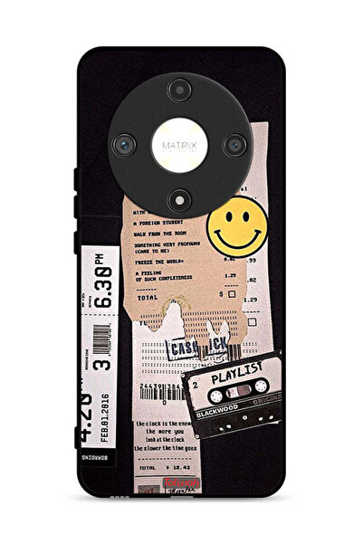 Tolwak غطاء حماية لهاتف Honor X9b 5G مع ملصق قائمة تشغيل