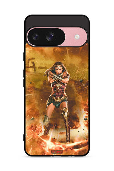 Tolwak غطاء حماية لجهاز Google Pixel 9 من Wonder Women