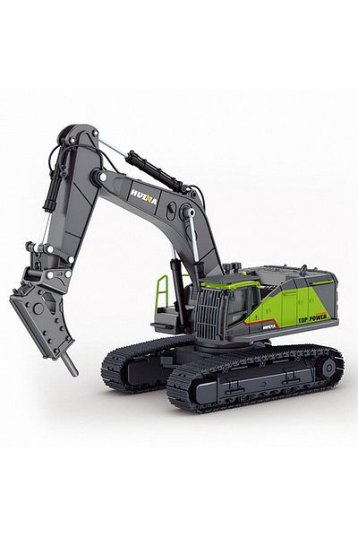 Huina Excavator with backhoe 1723 V scale 1:50