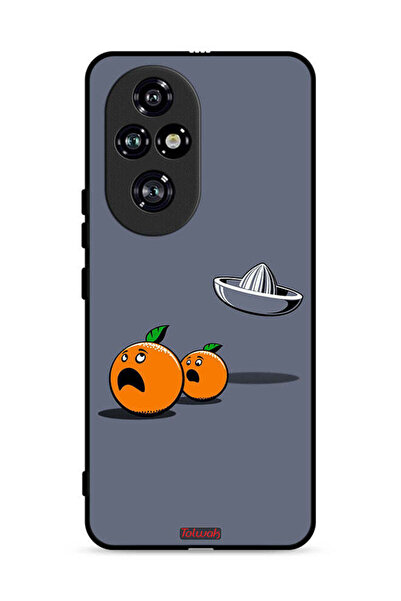 Tolwak غطاء حماية لهاتف Honor 200 Pro 5G بتصميم فني رقمي بسيط وفكاهي