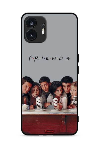 Tolwak Nothing Phone (2) 5G Protective Case Cover F R I E N D S