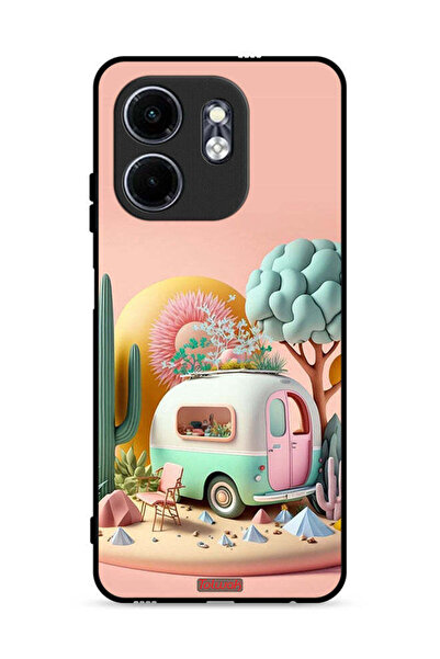 Tolwak غطاء حماية لهاتف Infinix Hot 50i 4G برسومات سينيرسي آرت