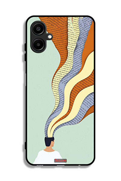 Tolwak غطاء حماية لهاتف Samsung Galaxy F06 5G - تصميم فني لبيانات العقل