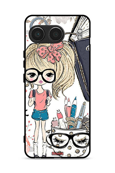 Tolwak غطاء حماية لهاتف OnePlus Nord 4 5G برسومات فتاة وحيد القرن