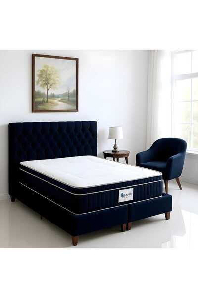Safir Yatak Safir Ametist 4 Doğal Lateks Çift Kişilik Yatak